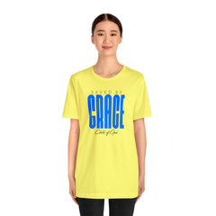 Camiseta de manga curta unissex Saved By Grace