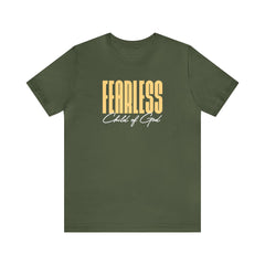 Fearless Child of God Men's Jersey Short Sleeve Tee