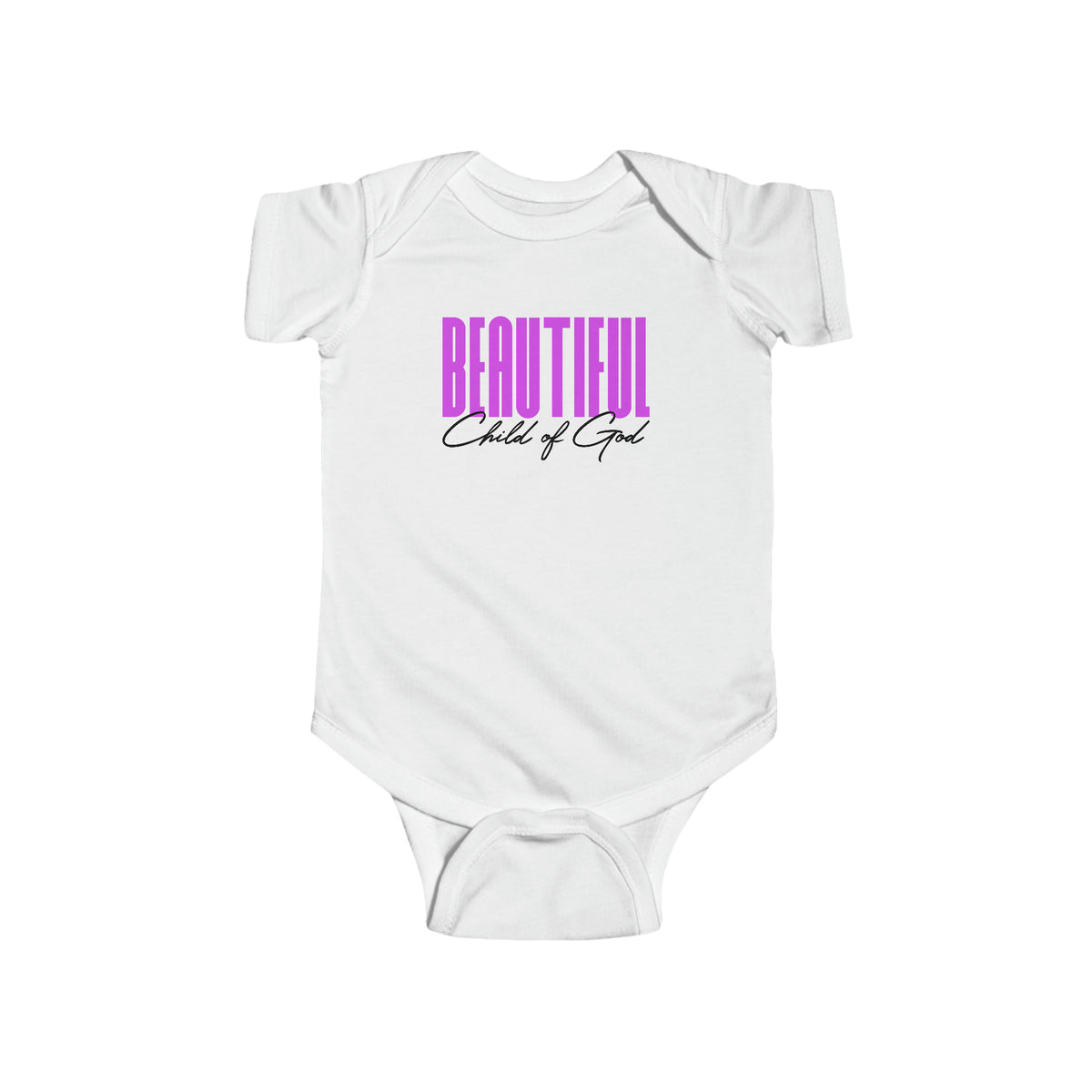 Beautiful Child of God Infant Fine Jersey Bodysuit