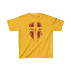 Camiseta infantil Shield and Cross Heavy Cotton™