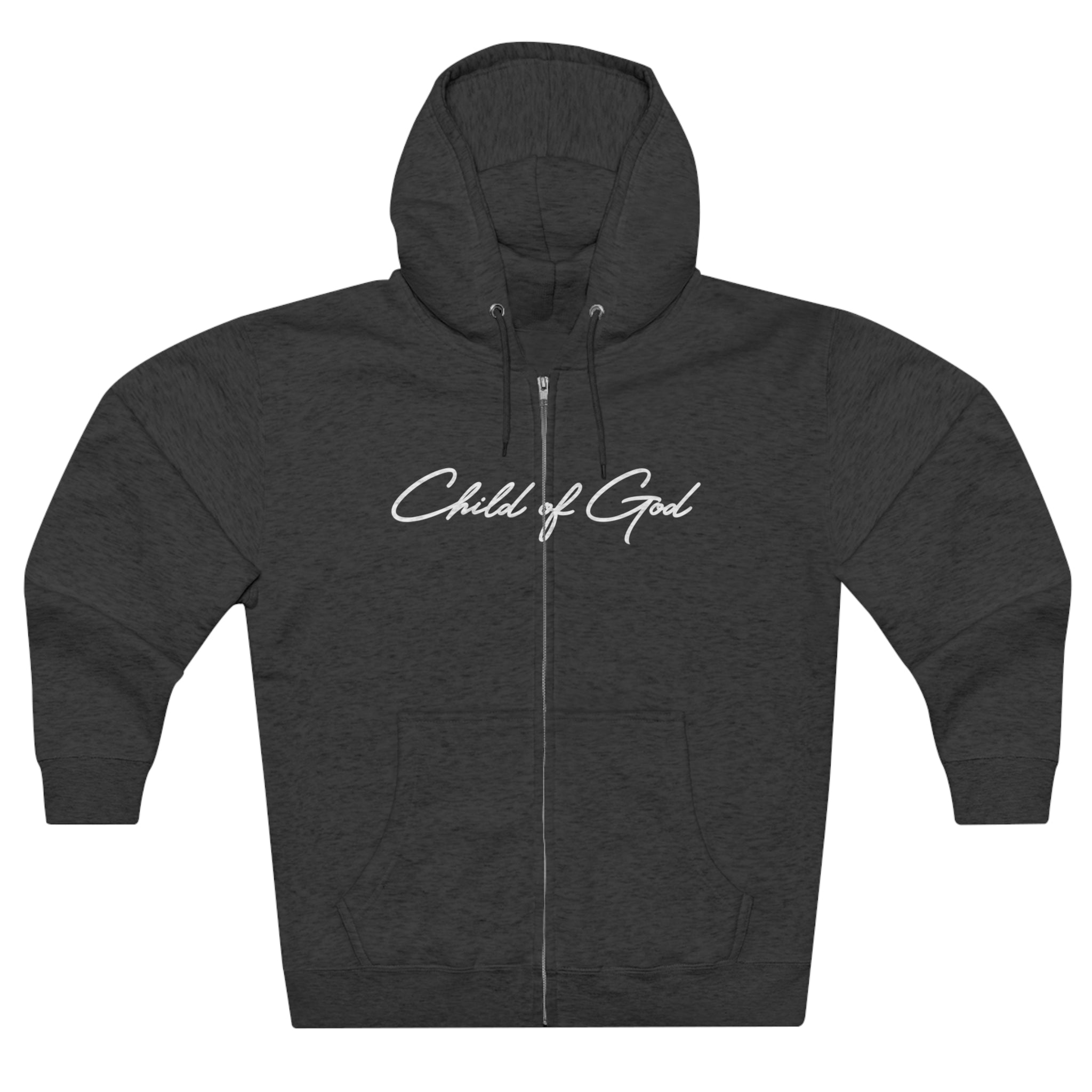 Classic Design Unisex Premium Full Zip Hoodie - Child of God Project