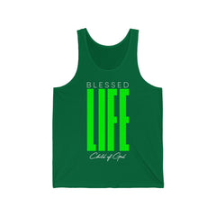 Blessed Life Jersey-Tanktop für Damen