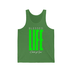 Blessed Life Jersey-Tanktop für Damen