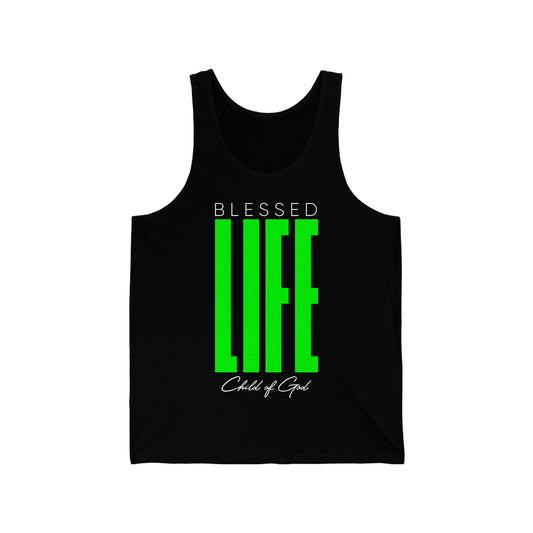 Blessed Life Jersey-Tanktop für Damen
