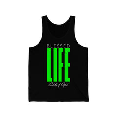 Blessed Life Jersey-Tanktop für Damen