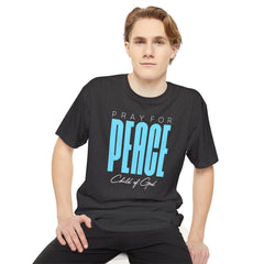 Pray for Peace Men's Long Body Urban Tee