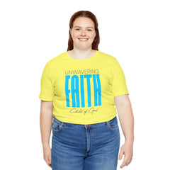 Unwavering Faith Unisex Jersey Short Sleeve Tee