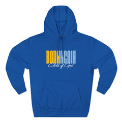 Born Again Child of God Men's Premium Pullover Hoodie