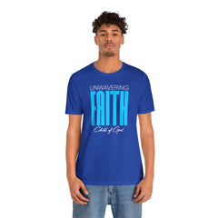 Unwavering Faith Men's Jersey Short Sleeve Tee