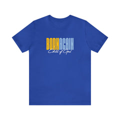 Born Again Child of God Men's Jersey Short Sleeve Tee