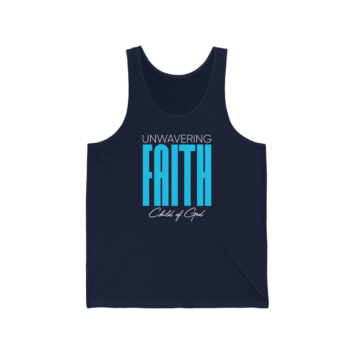 Unwavering Faith Women's Jersey Tank