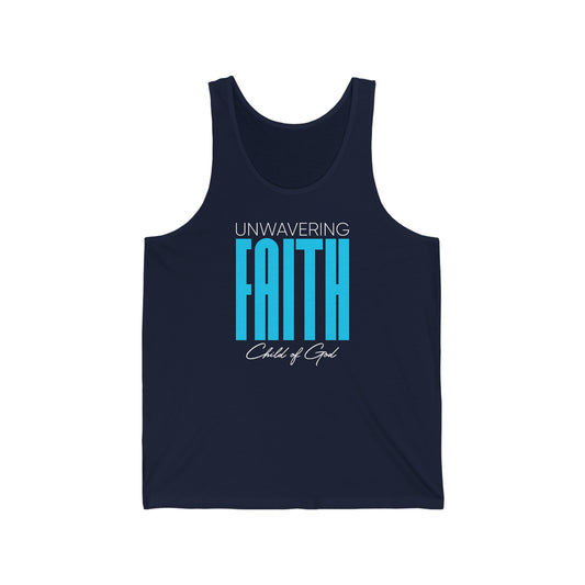 Regata feminina de jersey da Unwavering Faith