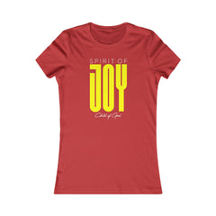 Camiseta favorita das mulheres Spirit of Joy