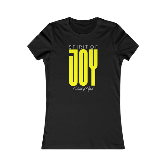 Camiseta favorita das mulheres Spirit of Joy