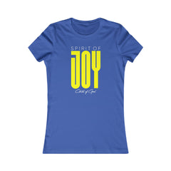 Camiseta favorita das mulheres Spirit of Joy