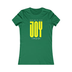 Camiseta favorita das mulheres Spirit of Joy