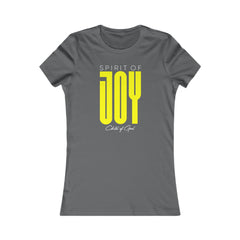 Camiseta favorita das mulheres Spirit of Joy