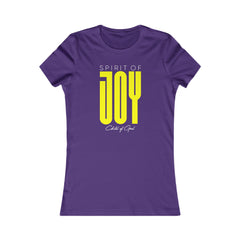 Camiseta favorita das mulheres Spirit of Joy