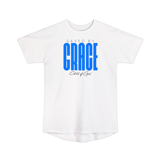 Saved by Grace Unisex-Langkörper-Urban-T-Shirt