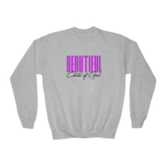 Beautiful Child of God Youth Crewneck Sweatshirt