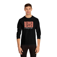 Blessed Child of God Men's Long Sleeve T-Shirt