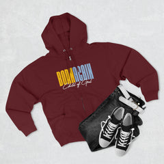 Born Again Child of God Unisex Premium Full Zip Hoodie