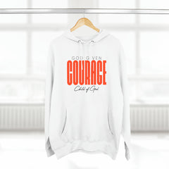 God Given Courage Men's Premium Pullover Hoodie