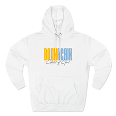 Born Again Child of God Men's Premium Pullover Hoodie