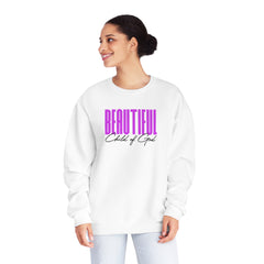 Beautiful Child of God Unisex NuBlend® Crewneck Sweatshirt