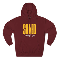 Saved Child of God Men's Premium Pullover Hoodie