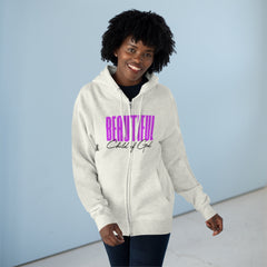 Beautiful Child of God Unisex Premium Full Zip Hoodie