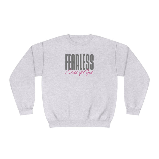 Fearless Child of God Herren-Sweatshirt mit Rundhalsausschnitt aus NuBlend®