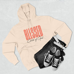 Blessed Child of God Men's Premium Pullover Hoodie