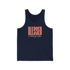 Blessed Child of God Men's Jersey Tank