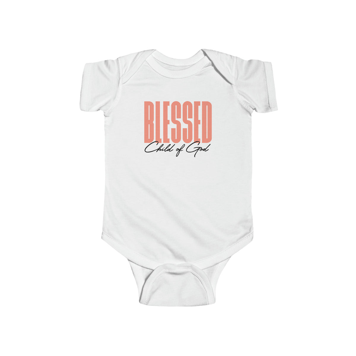 Blessed Child of God Infant Fine Jersey Bodysuit