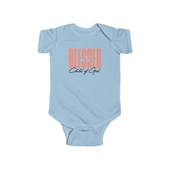 Blessed Child of God Infant Fine Jersey Bodysuit