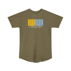 Born Again Child of God Men's Long Body Urban Tee