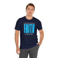 Unwavering Faith Men's Jersey Short Sleeve Tee