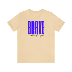 Brave Child of God Camiseta unissex de manga curta