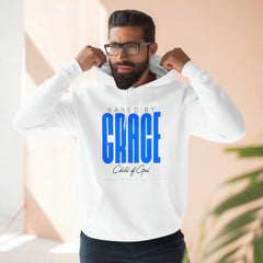 Saved by Grace Men's Premium Pullover Hoodie