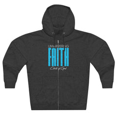 Unwavering Faith Unisex Premium Full Zip Hoodie