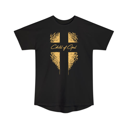 Shield and Cross Herren-Langkörper-Urban-T-Shirt