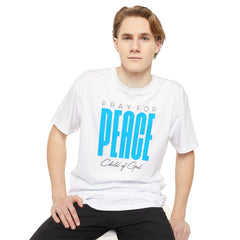 Pray for Peace Men's Long Body Urban Tee