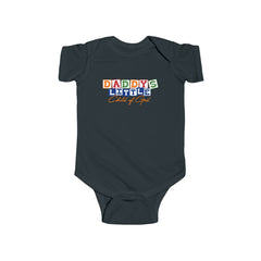 Daddy's Little Child of God Baby-Body aus feinem Jersey