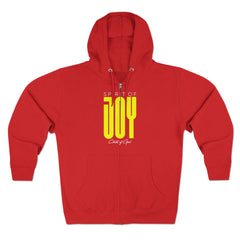 Spirit of Joy Men's Premium Full Zip Hoodie