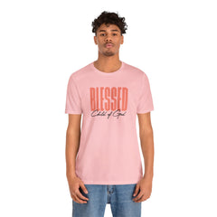 Blessed Child of God Men's Jersey Short Sleeve Tee