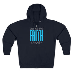 Unwavering Faith Men's Premium Full Zip Hoodie