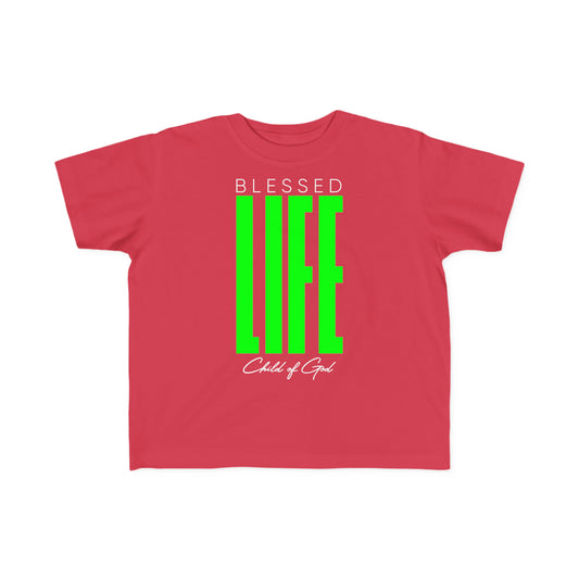 Blessed Life Feinjersey-T-Shirt für Kleinkinder