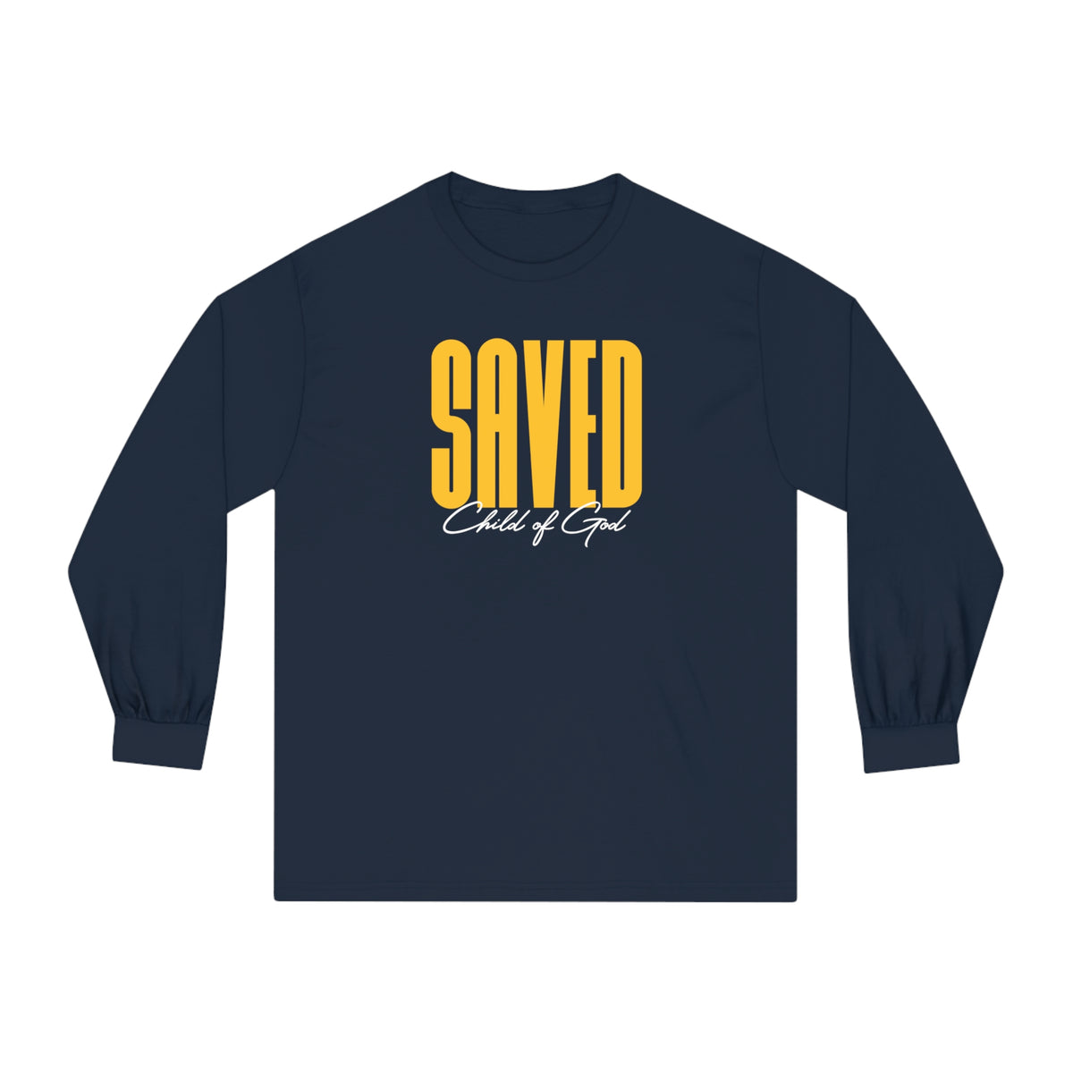 Saved Child of God Unisex Long Sleeve T-Shirt