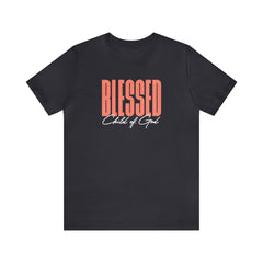 Blessed Child of God Men's Jersey Short Sleeve Tee